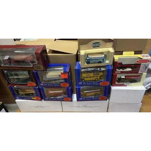 151 - Collection of mostly model vehicles and vehicle kits, generally excellent in excellent boxes where a... 