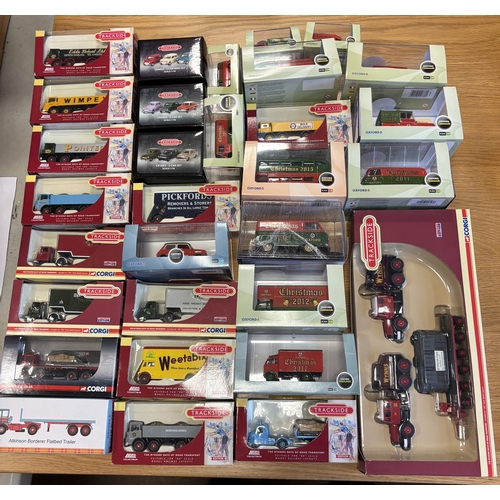 189 - Collection of die cast model vehicles, generally mint in excellent boxes, including Oxford Die Cast ... 