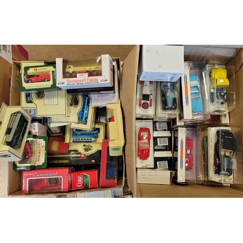 255A - Dinky. Collection generally good plus to very good in mostly fair to good boxes with No.401 fork lif... 