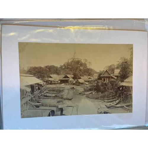 50 - Misc. coln. in a binder with good range of Thailand incl. general views, native life, temples etc. p... 