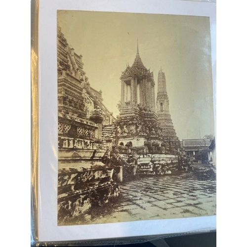 50 - Misc. coln. in a binder with good range of Thailand incl. general views, native life, temples etc. p... 