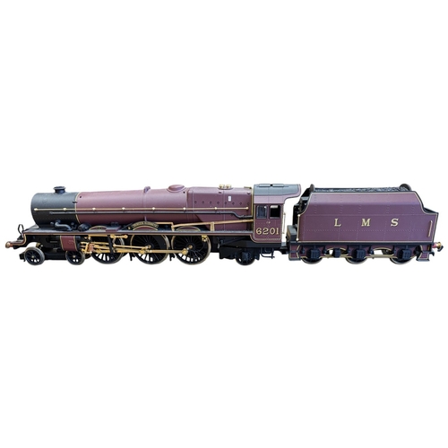 634 - Hornby. R2215 LMS 'Princess Elizabeth' '6201' 4-6-2 Princess Class Locomotive with tender, commemora... 