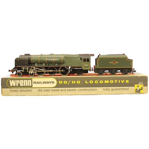 721 - Wrenn. W2228AM2 OO gauge 'Duchess' Class 8P 4-6-2 46241 'City of Edinburgh' BR green locomotive with... 