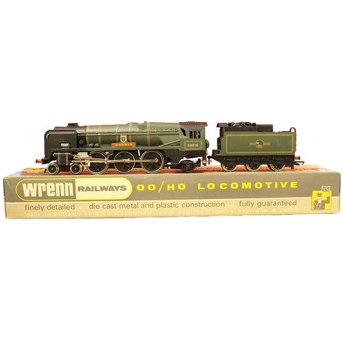 724 - Wrenn. W2236A OO gauge Rebuilt Bulleid 'Pacific' 4-6-2 34016 'Bodmin' BRc green with red nameplates ... 