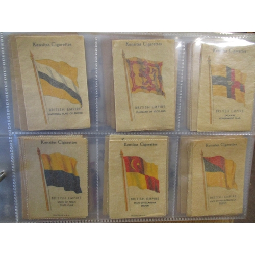 9 - Collection in albums, stock books and loose with complete sets including Players Cricketers 1934, Cr... 