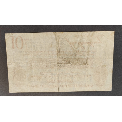 98 - J.S. Bradbury. 1915 10/ - G/1 92659 fair (Duggleby T12) and 1918 10/ - B/50 459578 fair (Duggleby T2... 