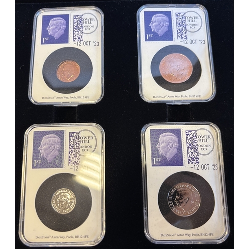 408 - Collection including proof cased sets FDC 2021-2025, boxed CuNi proof FDC with Guernsey 2022 platinu... 