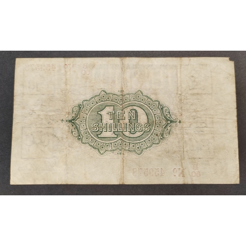 98 - J.S. Bradbury. 1915 10/ - G/1 92659 fair (Duggleby T12) and 1918 10/ - B/50 459578 fair (Duggleby T2... 