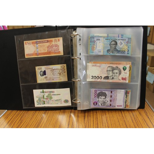 114 - Collection in albums with ranges from Argentina, Canada, India, Kenya, Norway, Malaysia, Paraguay, S... 