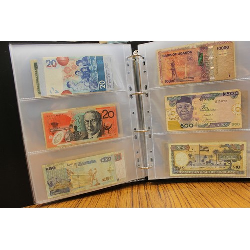 114 - Collection in albums with ranges from Argentina, Canada, India, Kenya, Norway, Malaysia, Paraguay, S... 