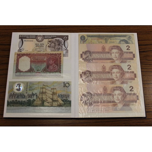 115 - Collection of mostly commonwealth issues, generally very fine with some better in one album and loos... 