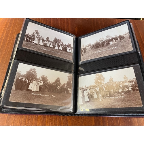 Misc. coln. in album, shoe box and poster tubes incl. Stratford upon ...