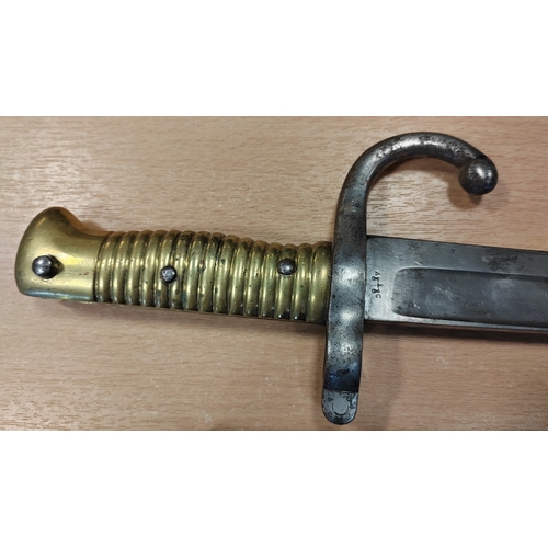 Bayonet range with scabbard overall very fine to extremely fine ...