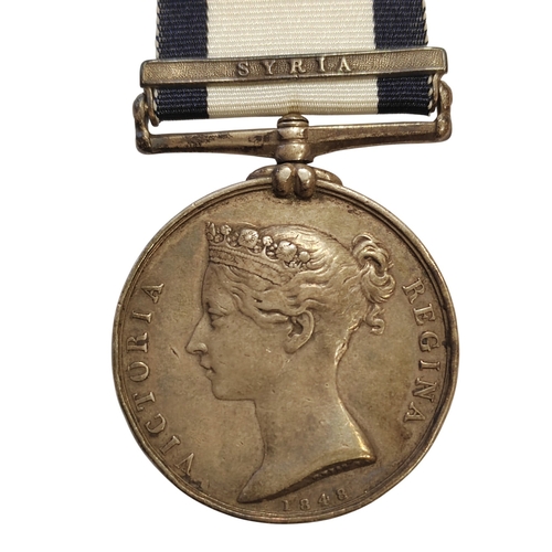 9 - 1793-1840 NGSM with Syria clasp to WM.Baker, small edge bruises otherwise good fine. (Y)