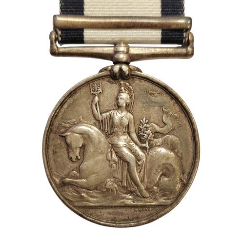 9 - 1793-1840 NGSM with Syria clasp to WM.Baker, small edge bruises otherwise good fine. (Y)