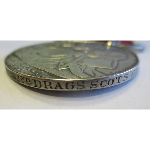 15 - Heavy Brigade charger's 1855 Crimea Medal (Sardinia) re-named in upright capitals to Francis Sutherl... 