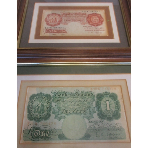 117 - E.M. Harvey. £5 1921 (28 Jan) B/24 59978 near extremely fine with light Hornsey Rise stamp at lower ... 