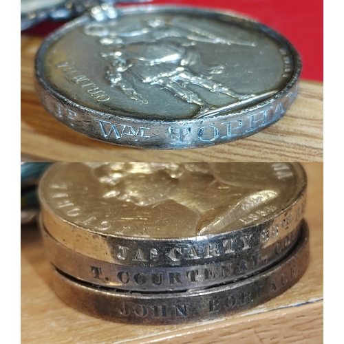 12 - 1854 Crimea Medal range, some reproductions noted with:
1. 3 clasp Balakava, Inkermann, Sebastopol t... 