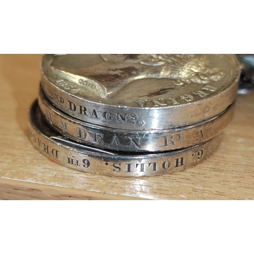 12 - 1854 Crimea Medal range, some reproductions noted with:
1. 3 clasp Balakava, Inkermann, Sebastopol t... 