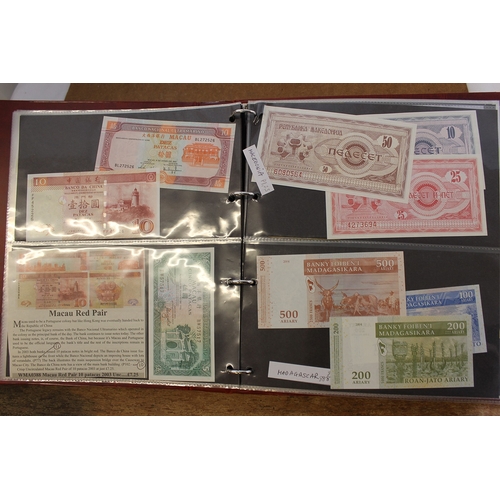 172 - Collection in album generally extremely fine to uncirculated, includes ranges from Guatemala, Guerns... 