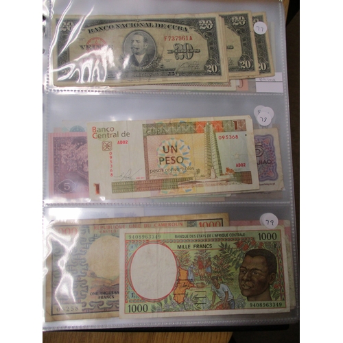 173 - Collection in album generally fine to uncirculated, includes ranges from Australia, Afghanistan, Arg... 