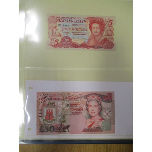 174 - Collection in sleeves generally extremely fine to uncirculated with ranges from Falkland Is, Gibralt... 