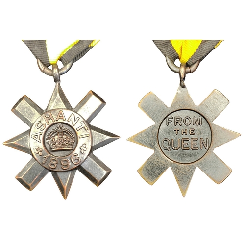 18 - 1896 Ashanti Star unnamed as issued, very fine. (Y)