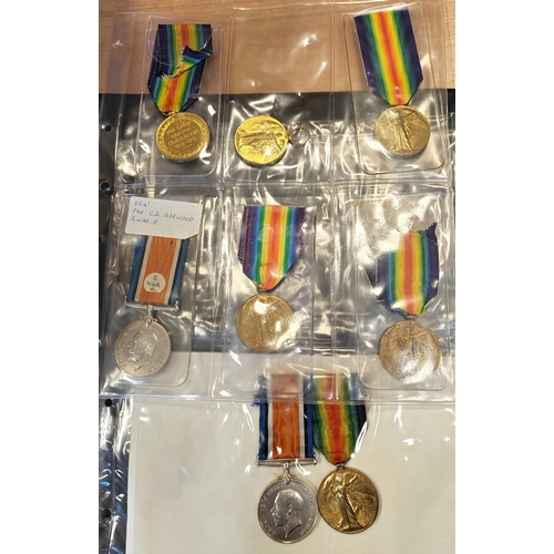 22 - WWI Royal Warwickshire Regiment range includes:
1. WWI trio with 1914 Star to 7943 Pte. P. Gibbs. R.... 