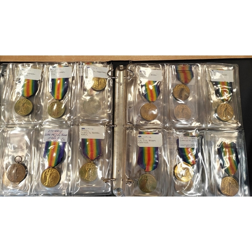 23 - WWI Victory Medal collection to various, ranging from Private to Warrant Officers class 2, includes ... 