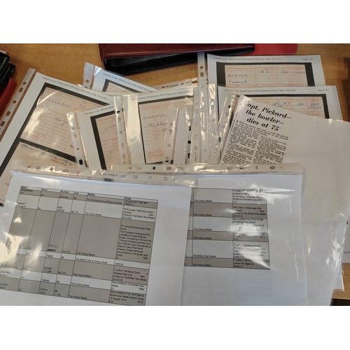 25 - WWI Royal Engineers range includes:
1. BWM & Victory Medal to 74993 Spr. J.J Bailey.
2. BWM & Victor... 