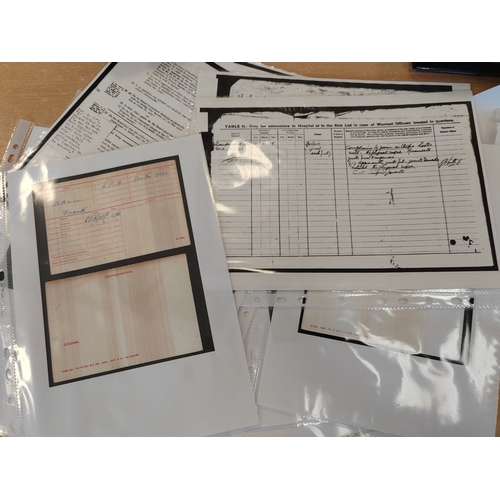 30 - WWI Ball family range, relation unknown amongst group, includes:
1. BWM to 35611 BMBR. F. Ball. R.A.... 