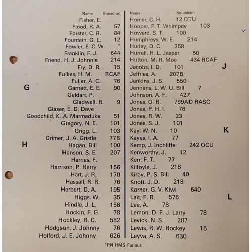 40 - Howard Family group:
1. Caterpillar Club badge, in gold with Ruby eyes, extremely fine, engraved to ... 