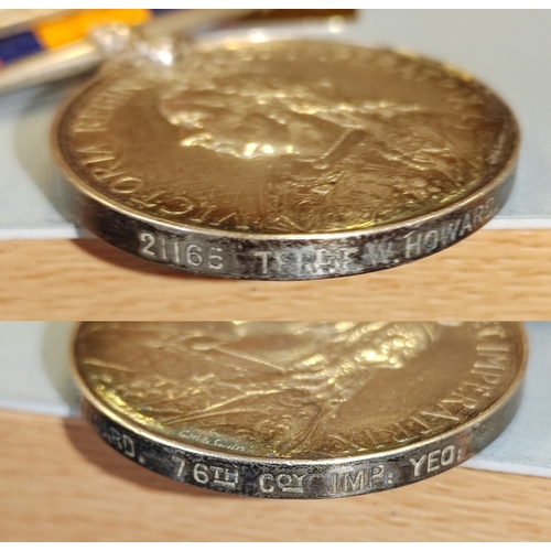 40 - Howard Family group:
1. Caterpillar Club badge, in gold with Ruby eyes, extremely fine, engraved to ... 