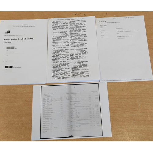 42 - WWII group with OBE, 1939-45, Africa (with war clasp), France and Germany stars, BWM, Defence Medal ... 