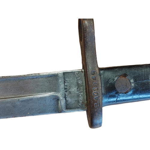 49 - Edged weapon range with Japanese Katana with scabbard, some light pitting and discolouration to blad... 