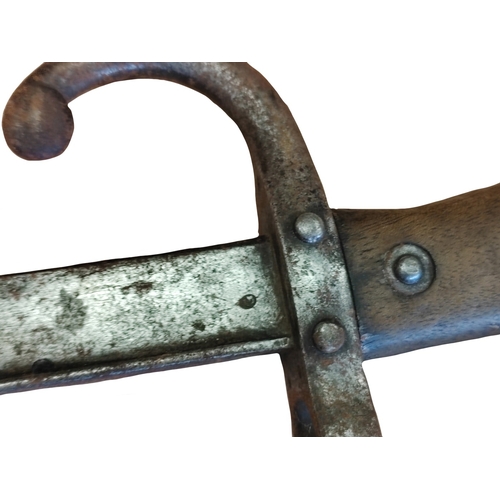 49 - Edged weapon range with Japanese Katana with scabbard, some light pitting and discolouration to blad... 