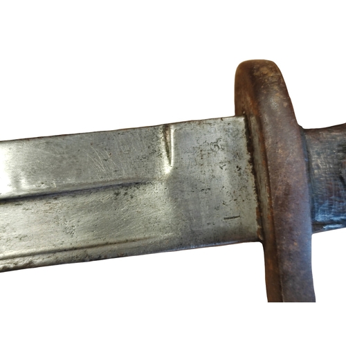 49 - Edged weapon range with Japanese Katana with scabbard, some light pitting and discolouration to blad... 