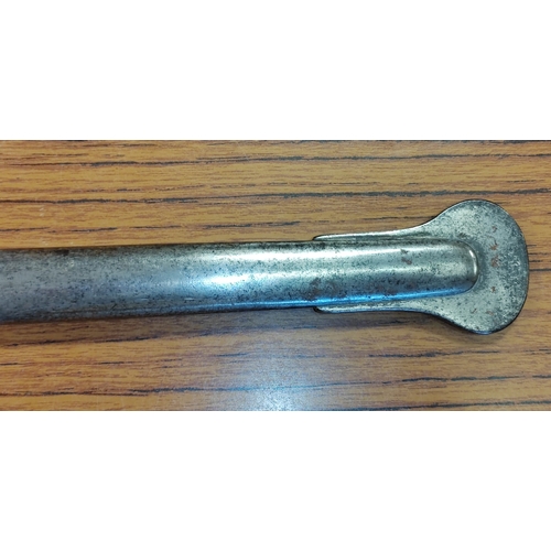 51 - French First Empire AN.XIII heavy cavalry troopers sword with metal scabbard, light marks and pittin... 