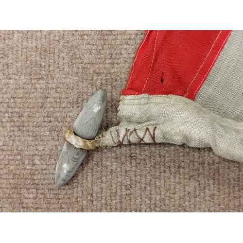 58 - Collection of naval flags, including 4 yard Union Jack (4yd Jack marked to edge of flag), 3 yard ens... 