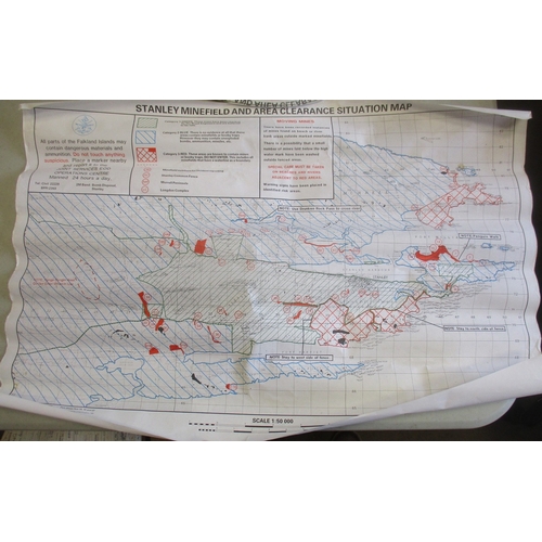 63 - Collection of Royal Marine and UN uniforms, medals, badges and assorted militaria attributed to Cpl ... 