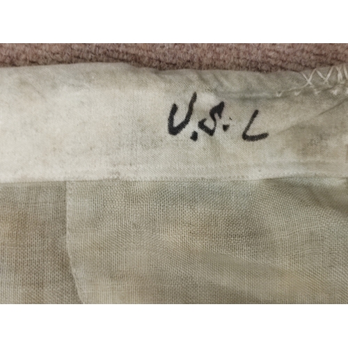 65 - Early United States Lines flag, approx. 64