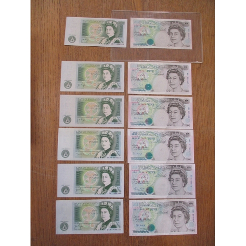 76 - Collection of £50, £20, £10, £5 and £1 paper banknotes, generally extremely fine to uncirculated, wi... 