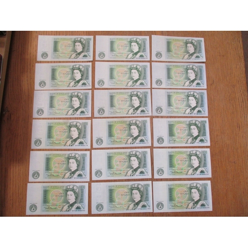76 - Collection of £50, £20, £10, £5 and £1 paper banknotes, generally extremely fine to uncirculated, wi... 