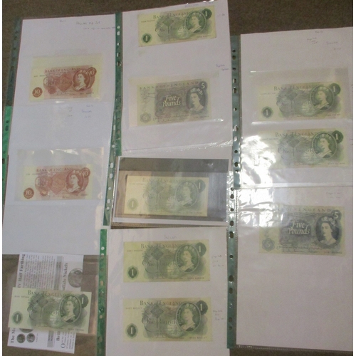 78 - Catterns to Hollom range in plastic leaves, generally near very fine to extremely fine, includes £5 ... 