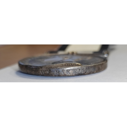 9 - 1793-1840 NGSM with Syria clasp to WM.Baker, small edge bruises otherwise good fine. (Y)