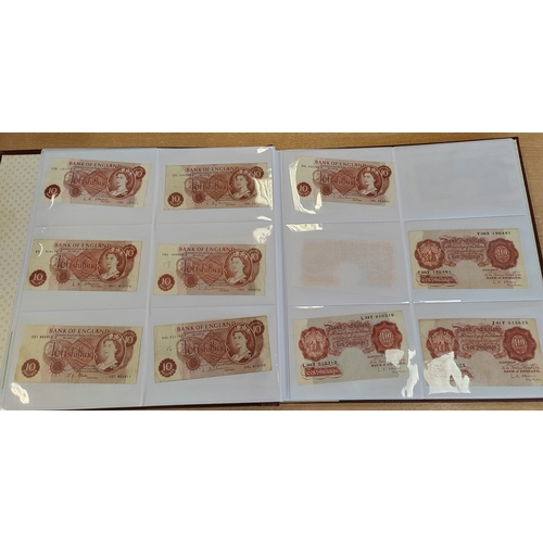 91 - Collection in album generally very fine to uncirculated, miseries with £1 Beale (1), O'Brien (1), Ho... 