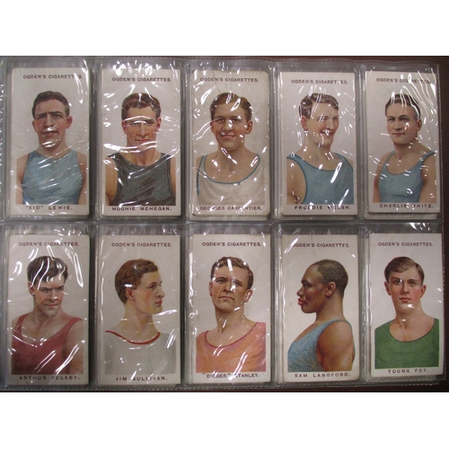 1 - Collection in 4 albums and plastic sleeves with part sets including L&B The Thames (37), Ogdens Boxe... 