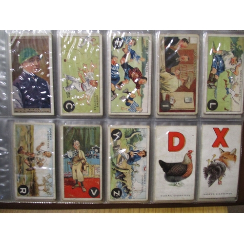 1 - Collection in 4 albums and plastic sleeves with part sets including L&B The Thames (37), Ogdens Boxe... 