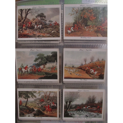 10 - Collection of mostly Players in 7 albums, plastic sleeves and loose with complete sets including Pla... 