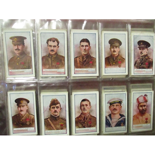 11 - Collection of mostly sports-related, in 2 albums with complete sets including Ardath Famous Football... 